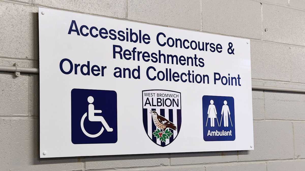 Sensory area for children with autism at WBA Football Club